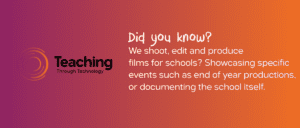 Mailchimp header films for schools